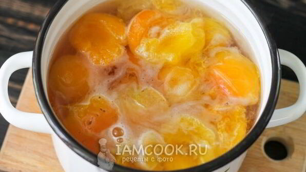 компот из абрикосов на зиму без стерилизации