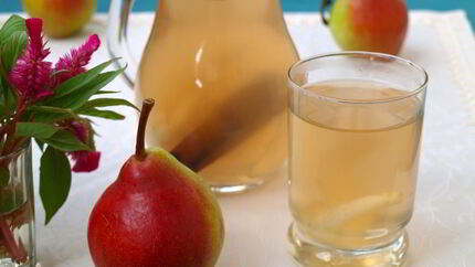 Компот из груш с корицей