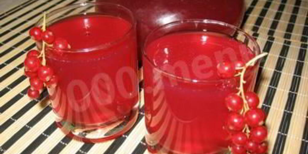 Рецепт компота из калины