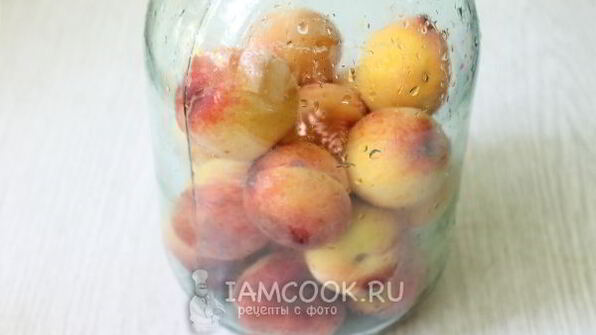 компот из персиков на зиму