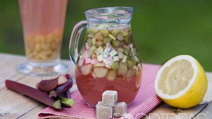 Компот из ревеня