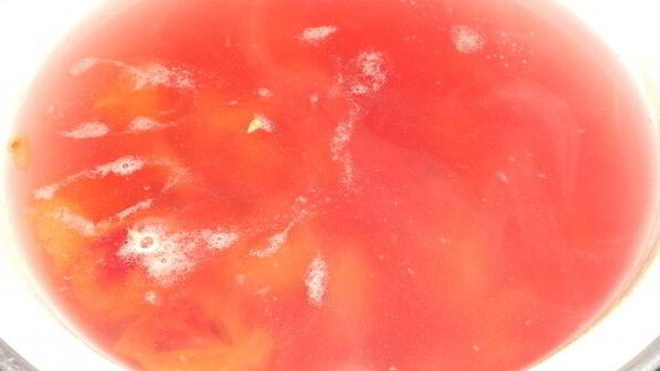 компот из слив и винограда