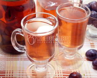 Компот из сливы на зиму