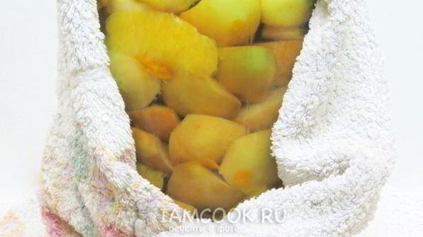 компот из яблок и апельсинов на зиму