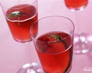 Компот из замороженной черники