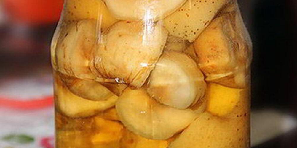 Рецепт компота ванильно-яблочный