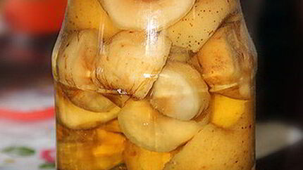 Компот ванильно-яблочный