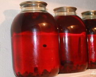 Смородиновый компот на зиму