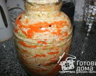 Квашеная капуста без рассола
