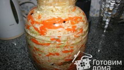 Квашеная капуста без рассола
