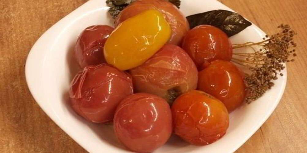 Рецепт квашеных помидоров