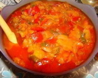 Домашнее лечо из болгарского перца и помидор