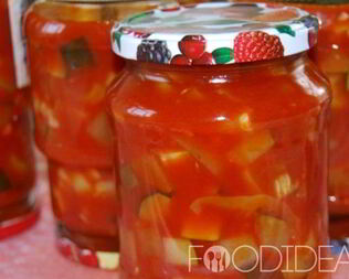 Лечо из кабачков