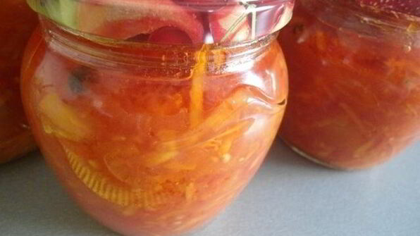 лечо с морковью