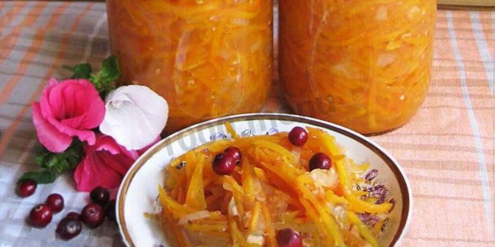 Рецепт лука с морковкой на зиму