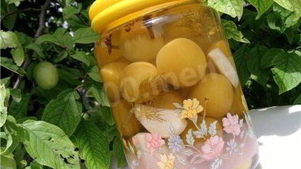 Маринованная алыча