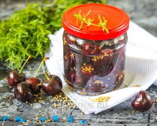 Маринованная черешня на зиму
