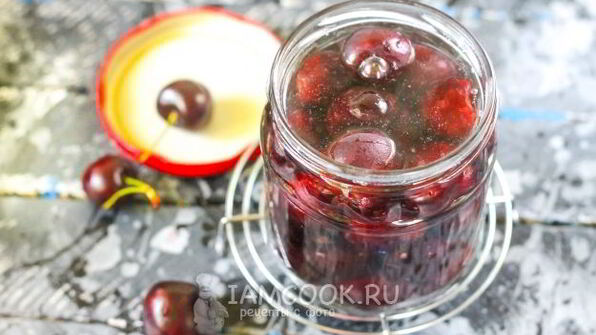 маринованная черешня на зиму
