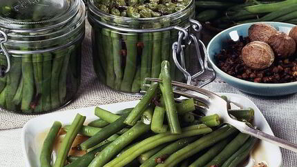 Маринованная фасоль на зиму