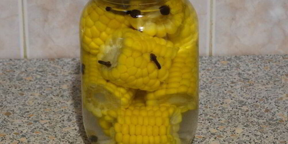 Рецепт маринованной кукурузы в початках