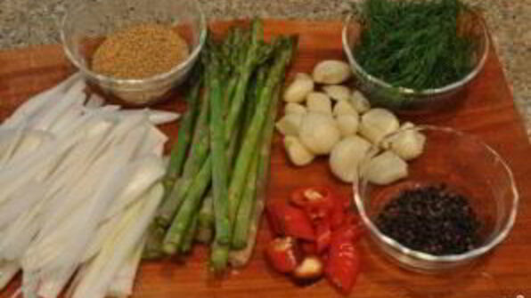 маринованная спаржа