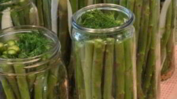маринованная спаржа