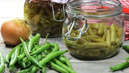 Маринованная спаржевая фасоль на зиму