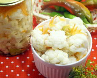 Маринованная цветная капуста Хрустяшка