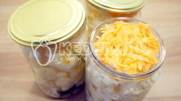 маринованная цветная капуста хрустяшка