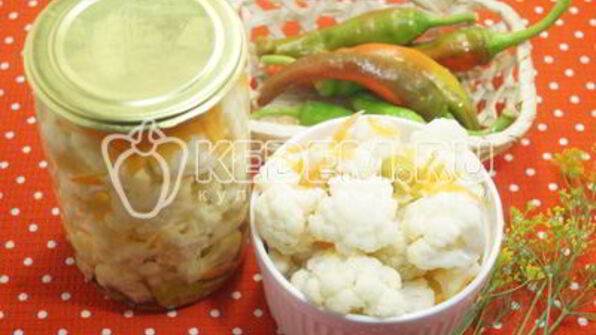 маринованная цветная капуста хрустяшка