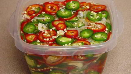 Маринованный адский перец