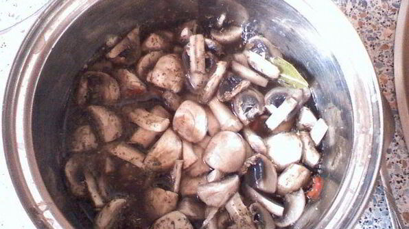 маринованные грибочки