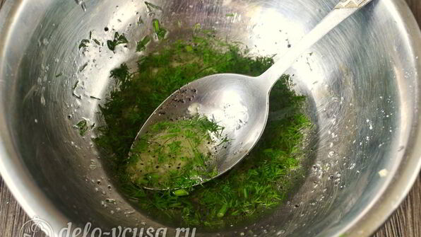 маринованные кабачки с зеленью