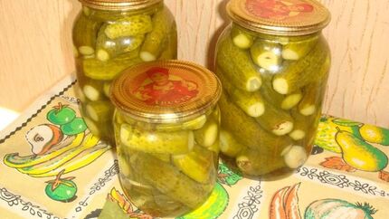 Маринованные корнишоны на зиму