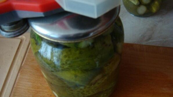 маринованные корнишоны на зиму