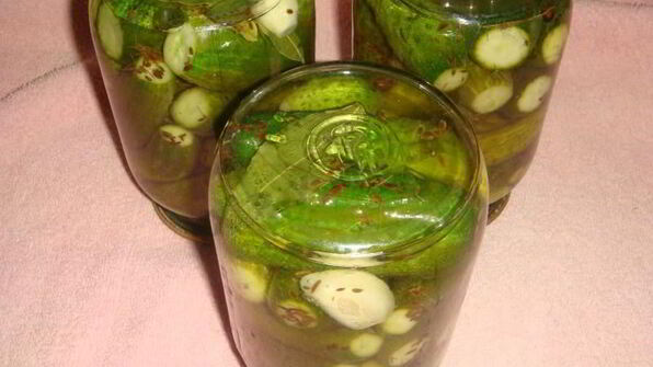 маринованные корнишоны на зиму