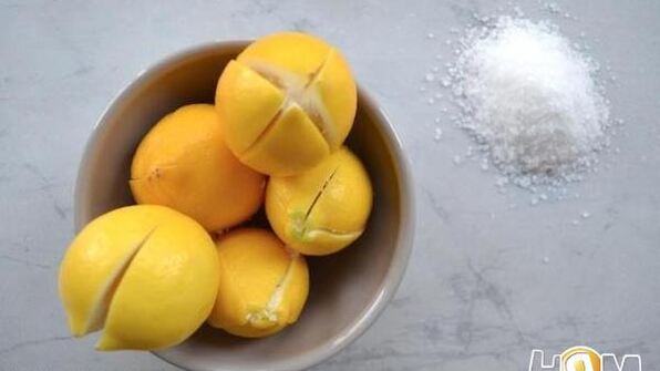 маринованные лимоны по-мароккански