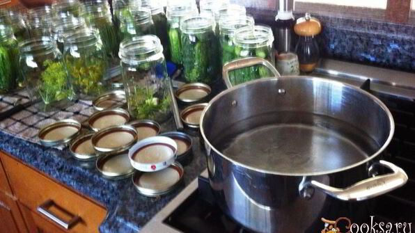 маринованные огурцы хрустящие на зиму