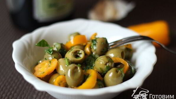 маринованные оливки