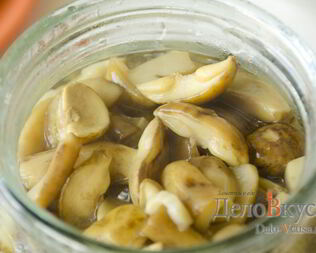 Польские грибы маринованные