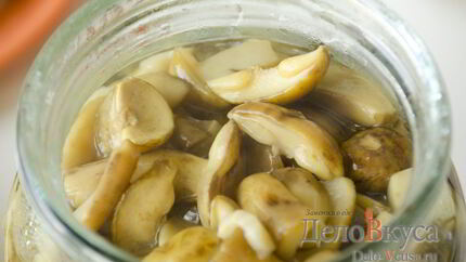 Польские грибы маринованные