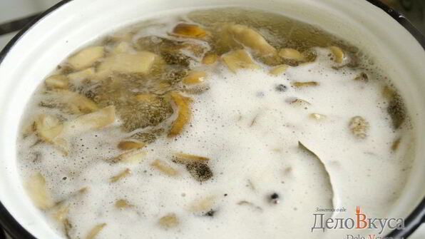 польские грибы маринованные