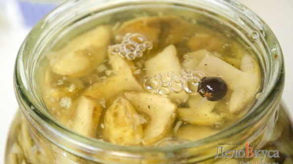 польские грибы маринованные