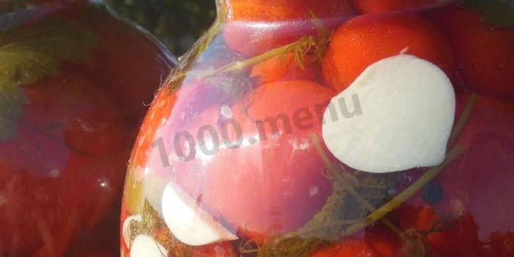 Рецепт помидоров маринованных без стерилизации