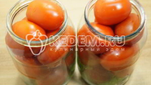 помидоры маринованные в литровых банках