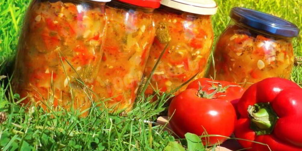 Рецепт острого анкла бенс из кабачков на зиму