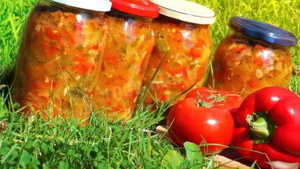 Острый анкл бенс из кабачков на зиму