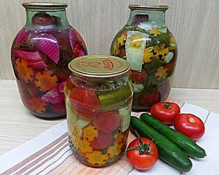 Овощное ассорти на зиму