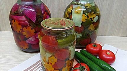 Овощное ассорти на зиму