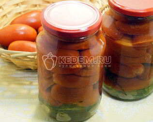 Помидоры в желе на зиму